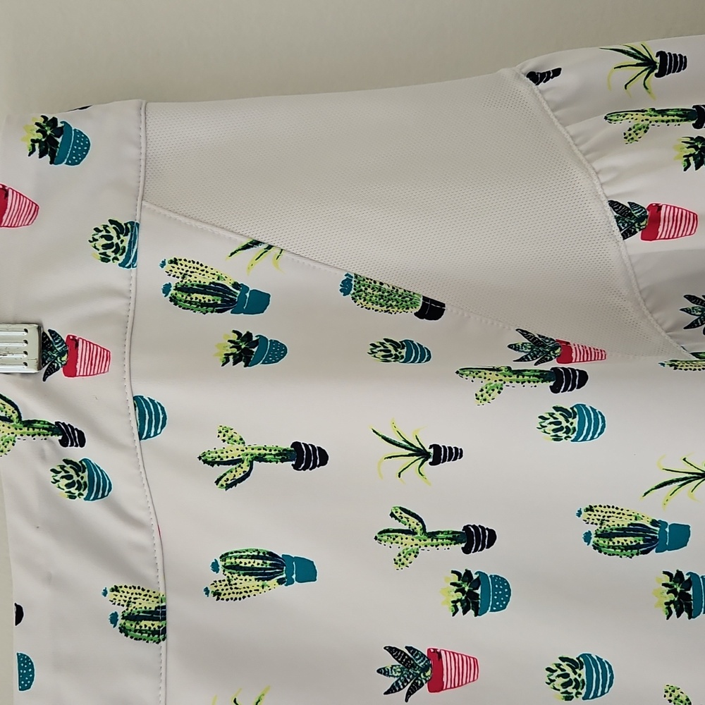 Lillie Green Cactus Print Athletic Tennis Skort Size Large - Picture 3 of 13